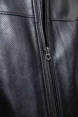 Oliver Men's Perforated Faux Leather Jacket - Whet Blu NYC - Flyclothing LLC