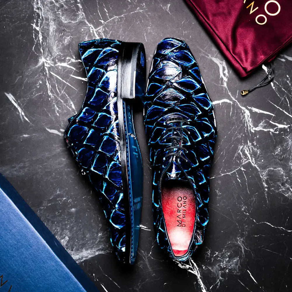 Olivieri Royal Blue - Marco Di Milano - Flyclothing LLC