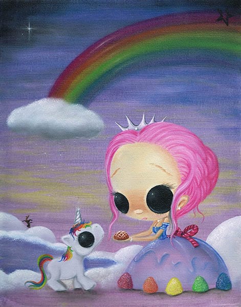 Black Market Art Company Only Love and Laughter Print