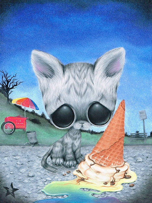 Black Market Art Company Oopsy Print
