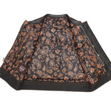 Upside Men's Club Style Leather Vest - First Manufacturing Company - Flyclothing LLC