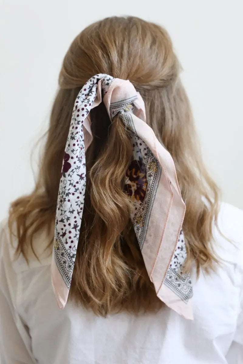 Orchid Floral Bandana
