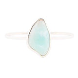 Organic Blue Larimar and Sterling Silver Cuff Bracelet - Barse Jewelry