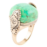 Ornate Lime Turquoise Ring - Barse Jewelry - Flyclothing LLC