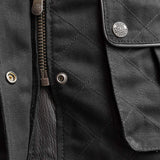 Outcast - Women's Twill Motorcycle Jacket - First Manufacturing Company - Flyclothing LLC