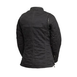 Outcast - Women's Twill Motorcycle Jacket - First Manufacturing Company - Flyclothing LLC