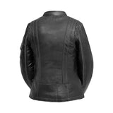 Outlander - Women's Motorcycle Leather Jacket - First Manufacturing Company - Flyclothing LLC