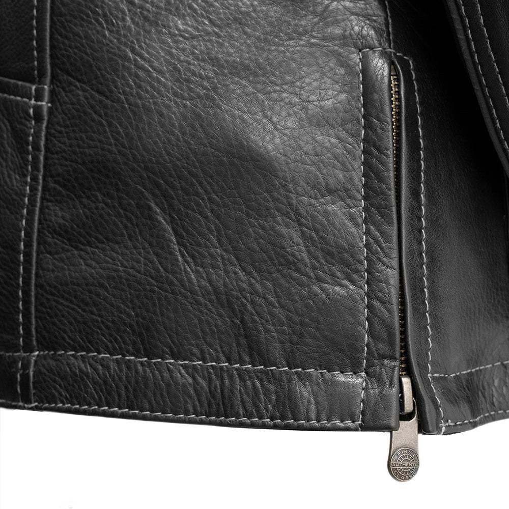 Outlander - Women's Motorcycle Leather Jacket - First Manufacturing Company - Flyclothing LLC