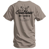 Outlaw By Choice Men's T-Shirt - DIRTY COWBOY USA - Flyclothing LLC