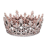 Oval Stone Accented Pageant Crown Tiara - Madeline Love - Flyclothing LLC