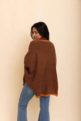 Over The Shoulder Knitted Shawl - Boho Clothing and Accessories - Flyclothing LLC