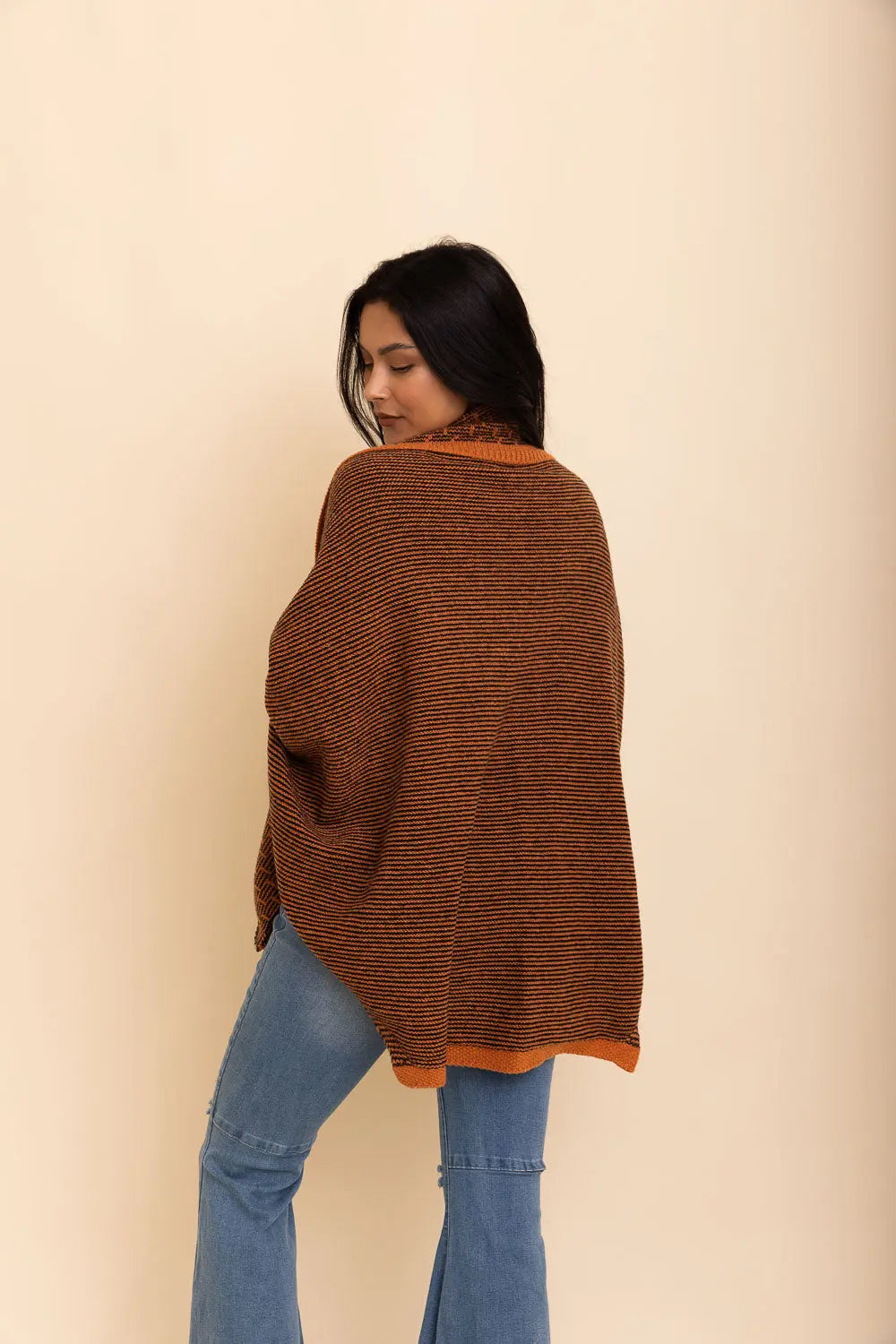 Over The Shoulder Knitted Shawl - Boho Clothing and Accessories - Flyclothing LLC