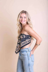 Oversized Floral Anemone Bandana - Boho Clothing and Accessories - Flyclothing LLC