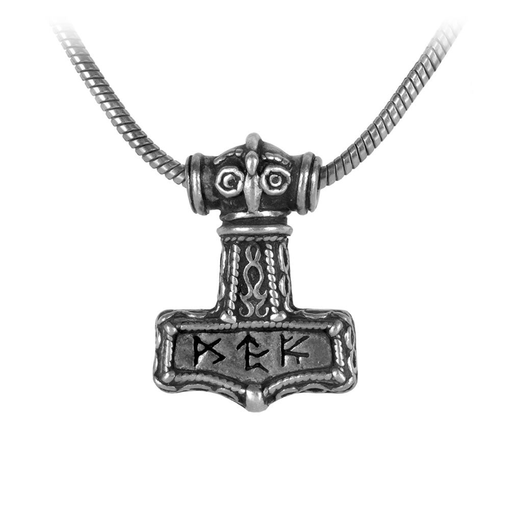 Bindrune Hammer Pendant - Alchemy of England - Flyclothing LLC