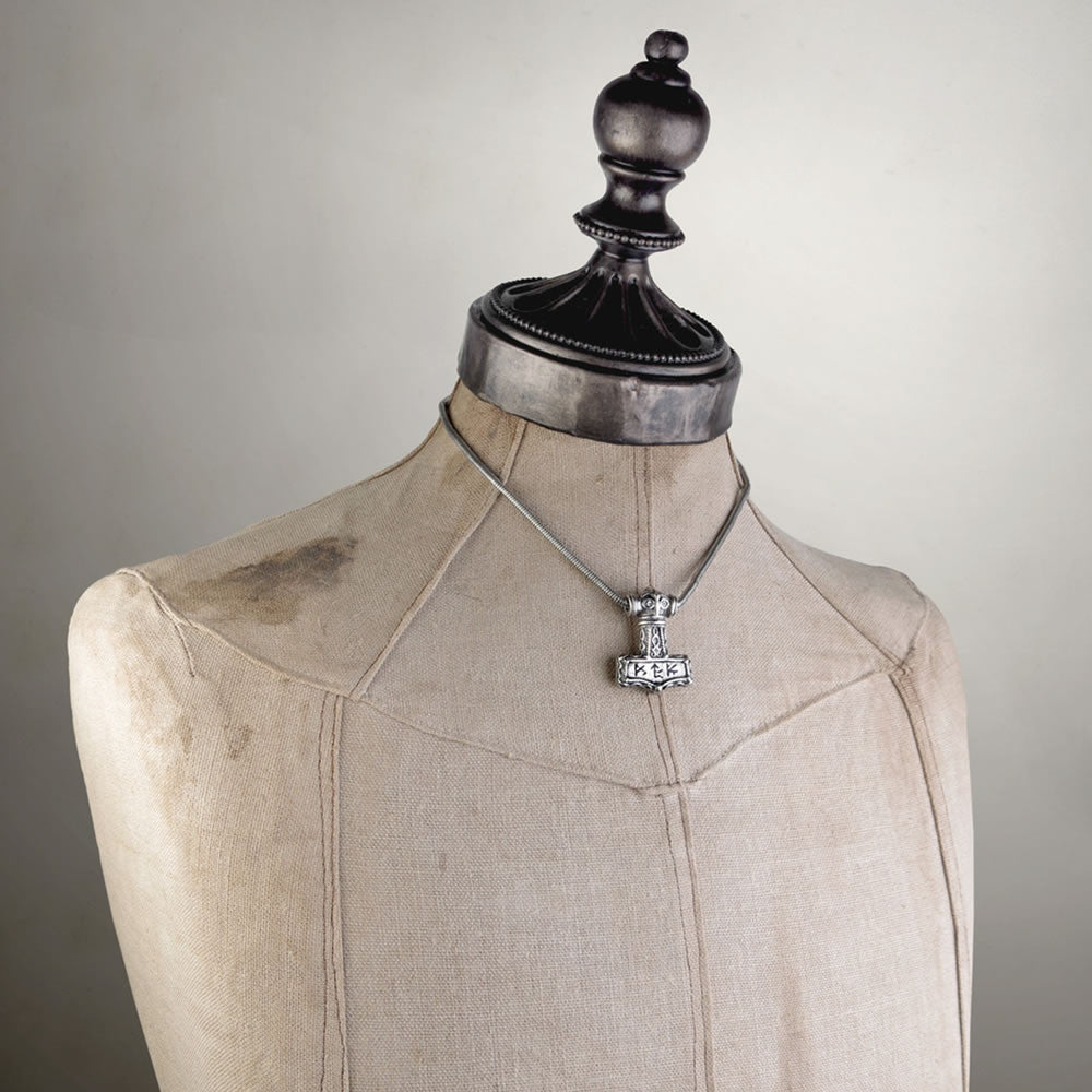 Bindrune Hammer Pendant - Alchemy of England - Flyclothing LLC