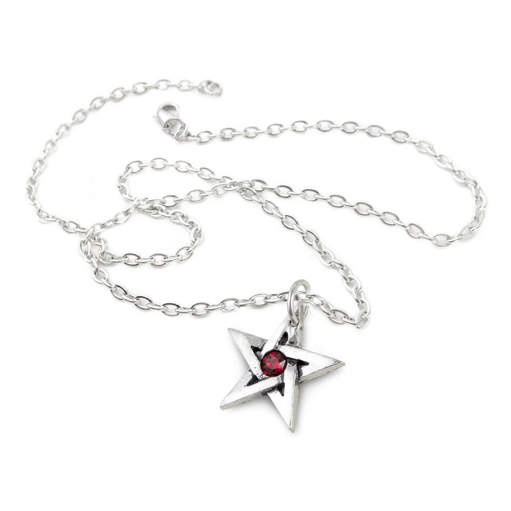 Crystal Pentagram Pendant - Alchemy of England - Flyclothing LLC