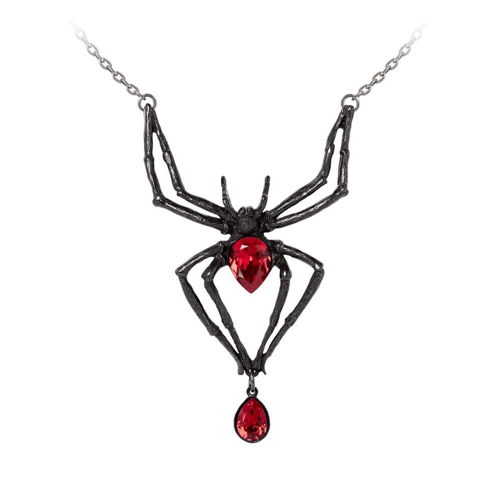 Black Widow Necklace - Alchemy of England - Flyclothing LLC