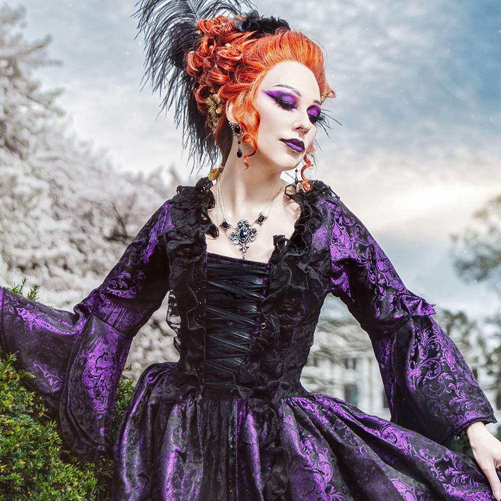 Queen of the Dark Night Necklace - Alchemy of England - Flyclothing LLC