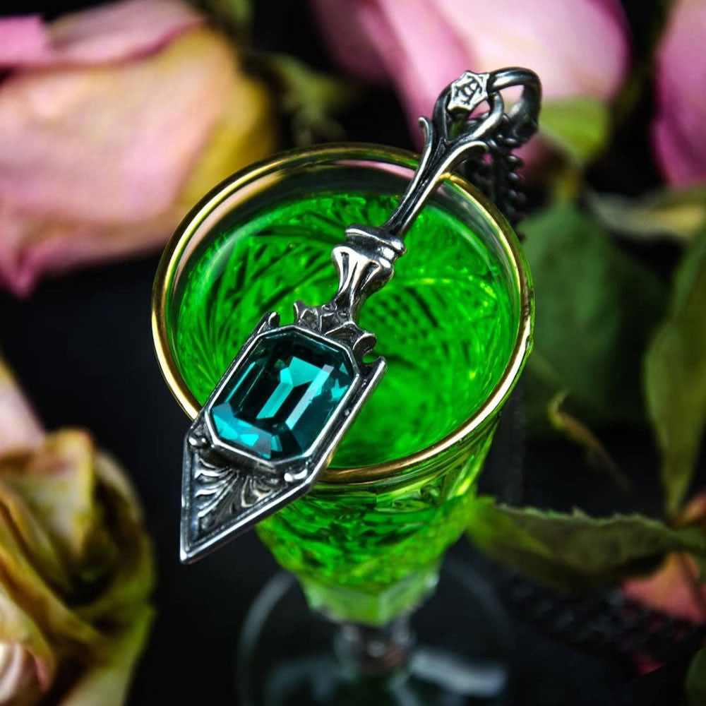 Sucre Vert Absinthe Spoon Pendant - Alchemy of England - Flyclothing LLC