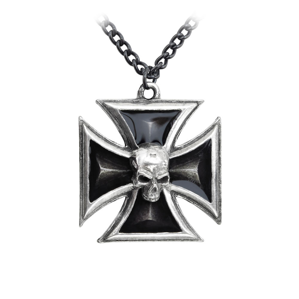 Black Knight's Cross Pendant - Alchemy of England - Flyclothing LLC