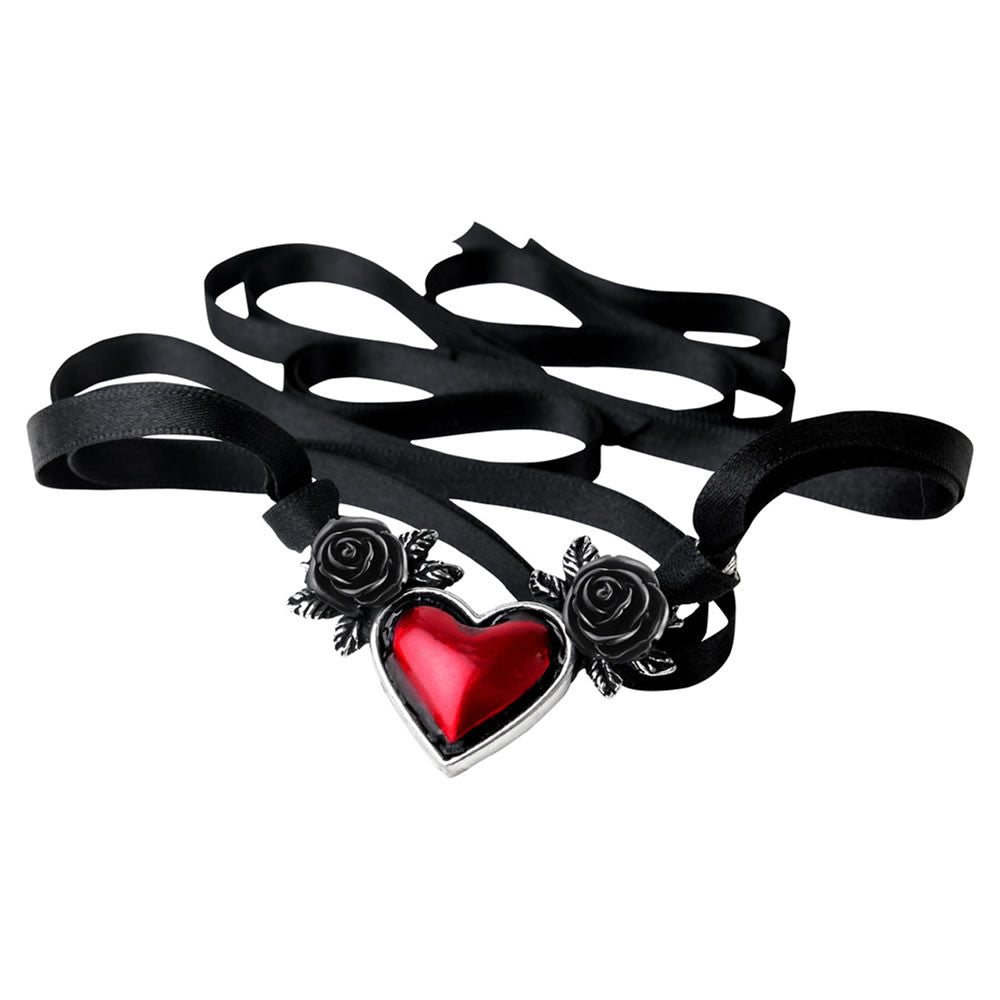 Blood Heart Necklace - Alchemy of England - Flyclothing LLC