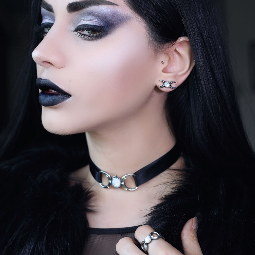 Triple Goddess Choker - Alchemy of England - Flyclothing LLC