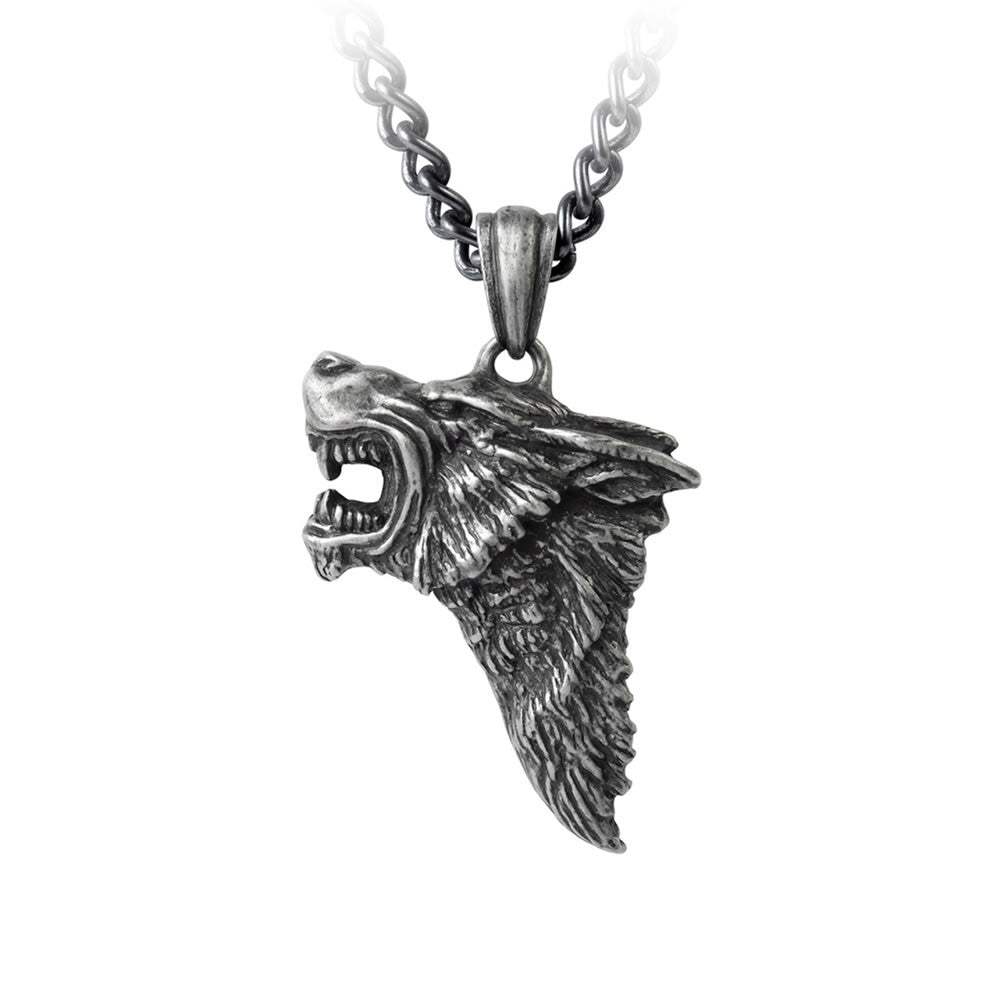Dark Wolf Pendant - Alchemy of England - Flyclothing LLC