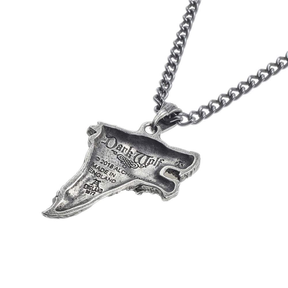 Dark Wolf Pendant - Alchemy of England - Flyclothing LLC