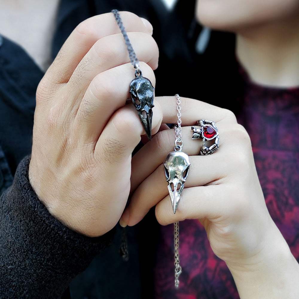 Coeur Crane Pendant - Alchemy of England - Flyclothing LLC