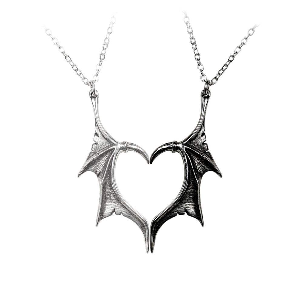 Darkling Heart Necklace - Alchemy of England - Flyclothing LLC