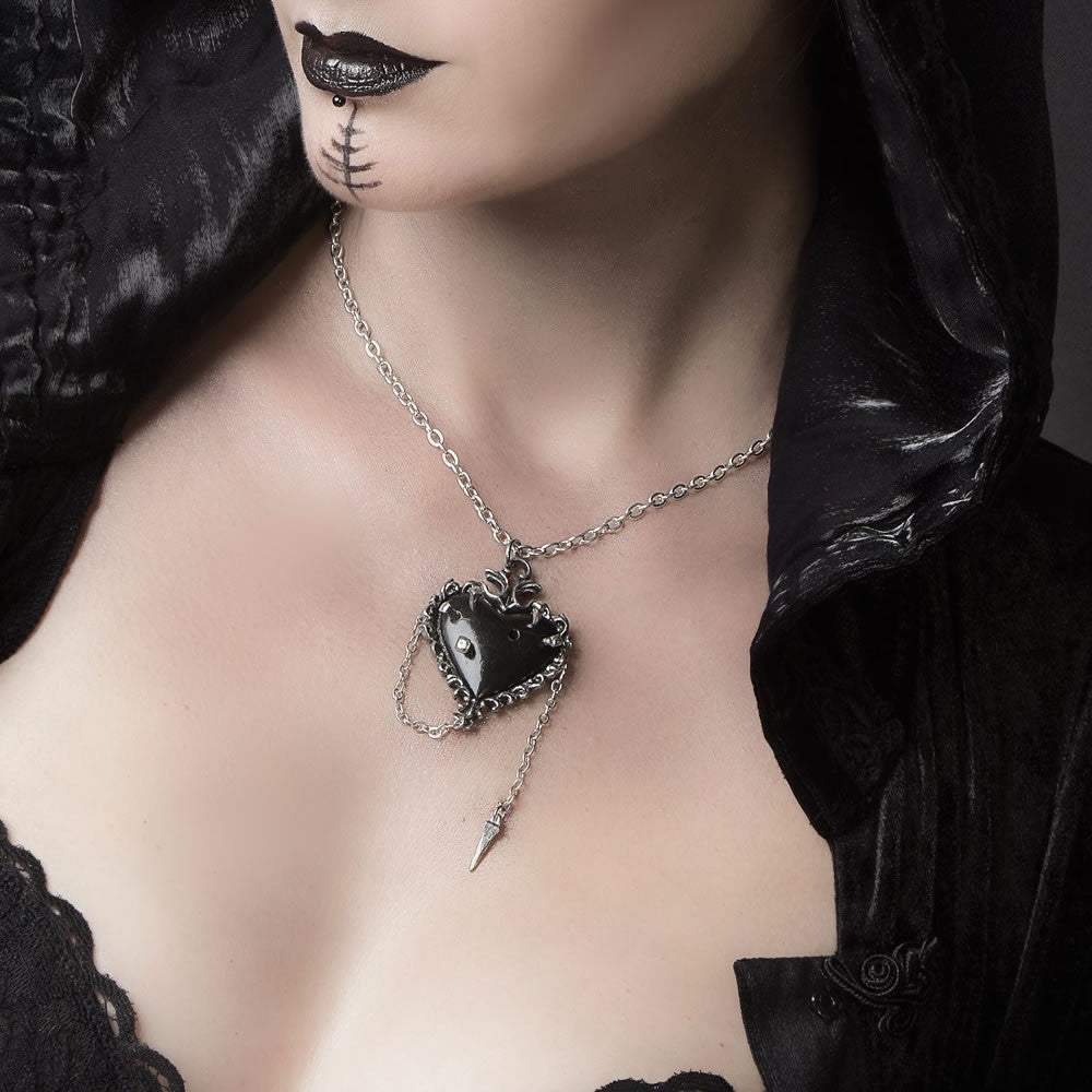 Witches Heart Pendant - Alchemy of England - Flyclothing LLC