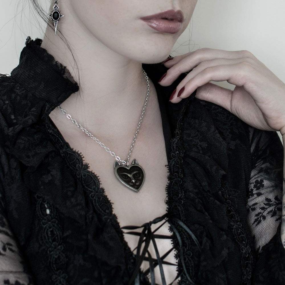 Love Cat Pendant - Alchemy of England - Flyclothing LLC