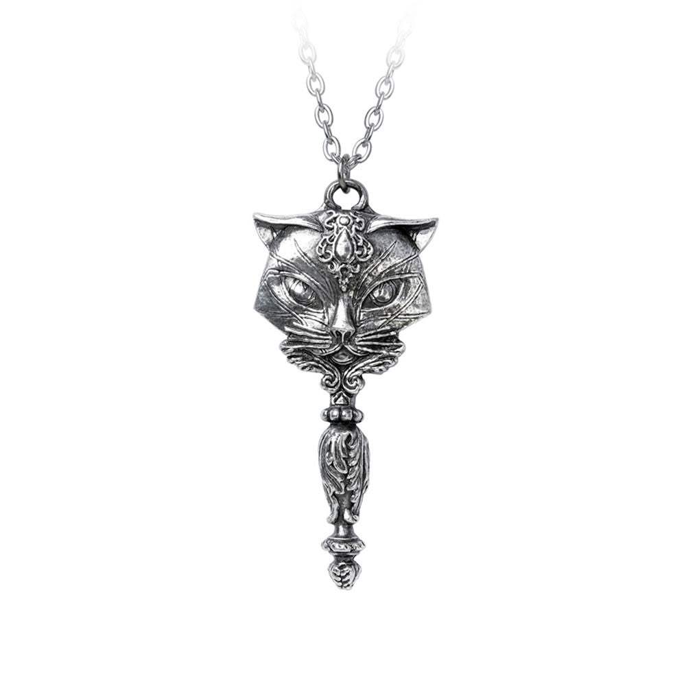 Sacred Cat Vanitas Pendant - Alchemy of England - Flyclothing LLC