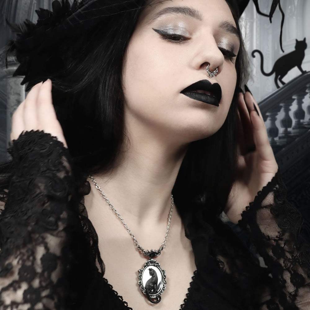 Feline Felicity Necklace - Alchemy of England - Flyclothing LLC