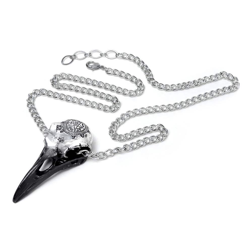 Volvan Ravenskull Necklace - Alchemy of England - Flyclothing LLC
