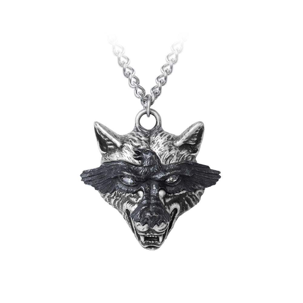Ravenwulf Pendant - Alchemy of England - Flyclothing LLC