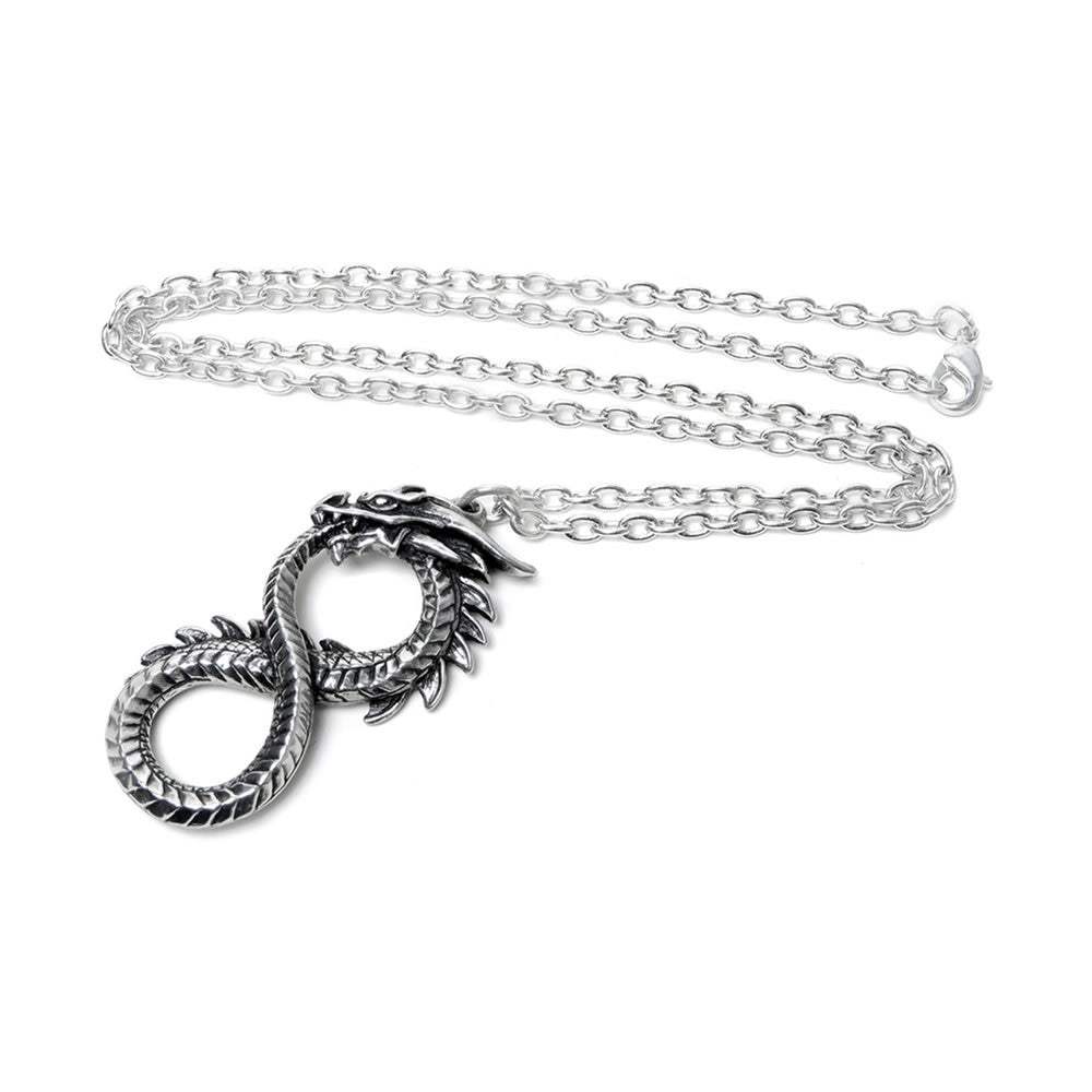 Infinity Dragon Pendant - Alchemy of England - Flyclothing LLC