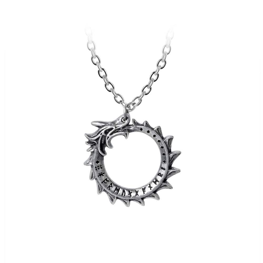Mini Jormungand Pendant - Alchemy of England - Flyclothing LLC