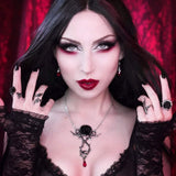Carpathian Rose Necklace - Alchemy of England - Flyclothing LLC