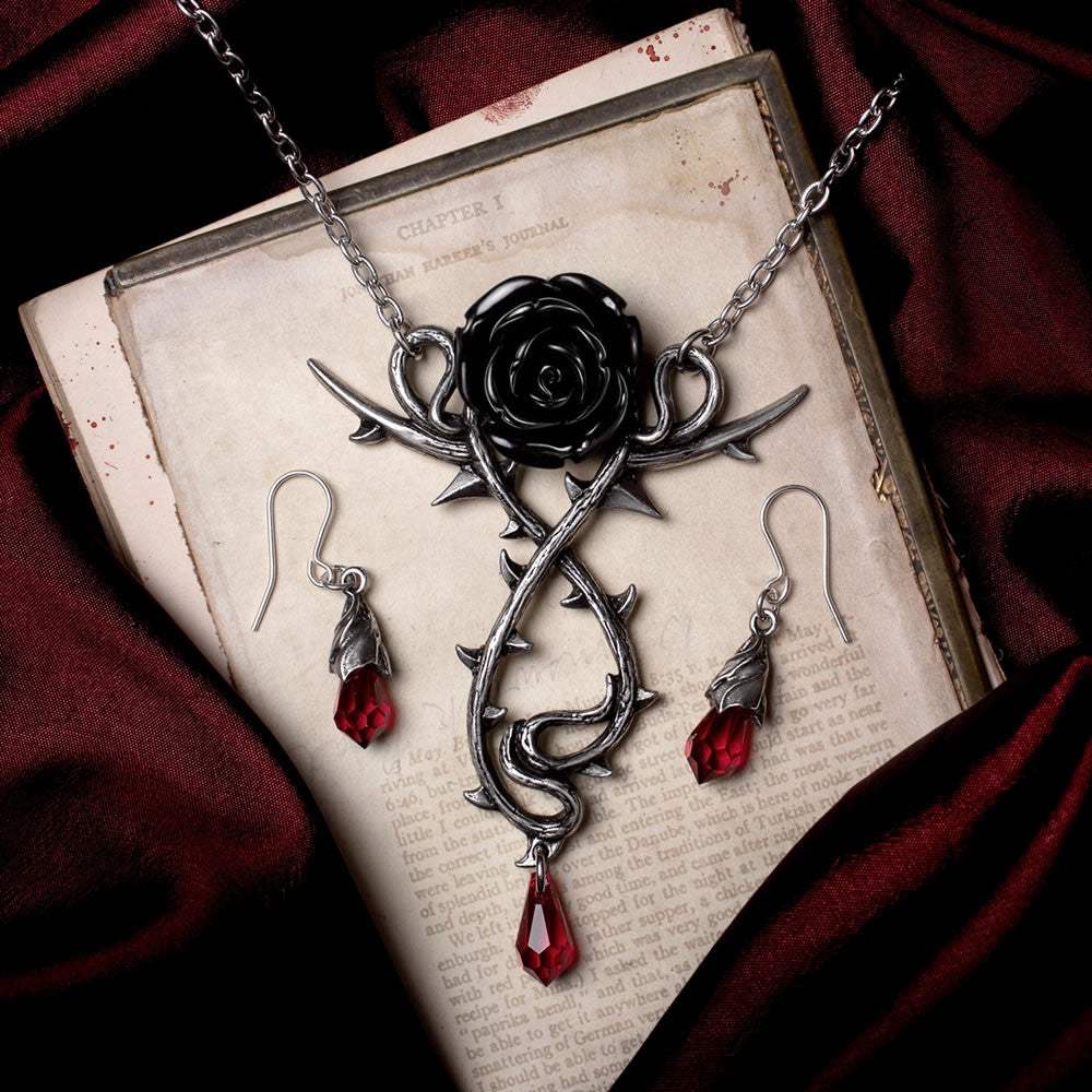 Carpathian Rose Necklace - Alchemy of England - Flyclothing LLC