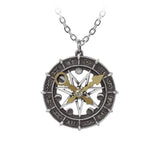 Astro-Lunial Compass Pendant - Alchemy of England - Flyclothing LLC