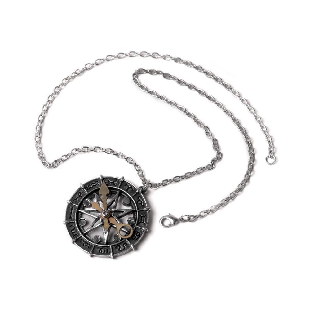 Astro-Lunial Compass Pendant - Alchemy of England - Flyclothing LLC