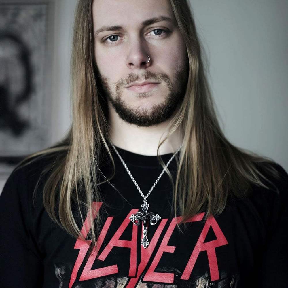 Cross of Baphomet Necklace - Alchemy of England - Flyclothing LLC