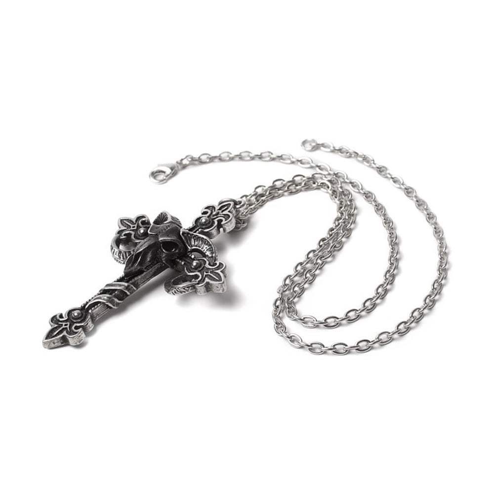Cross of Baphomet Necklace - Alchemy of England - Flyclothing LLC