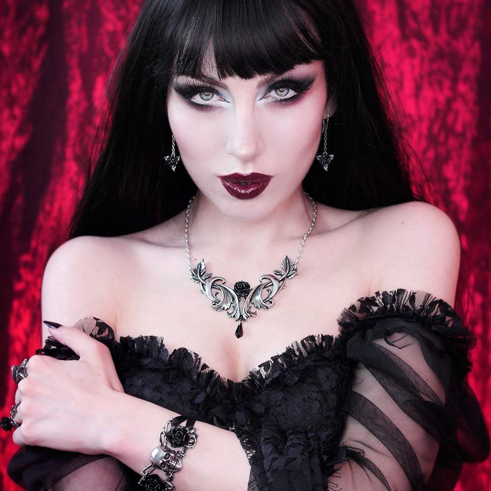 Baroque Rose Pendant - Alchemy of England - Flyclothing LLC