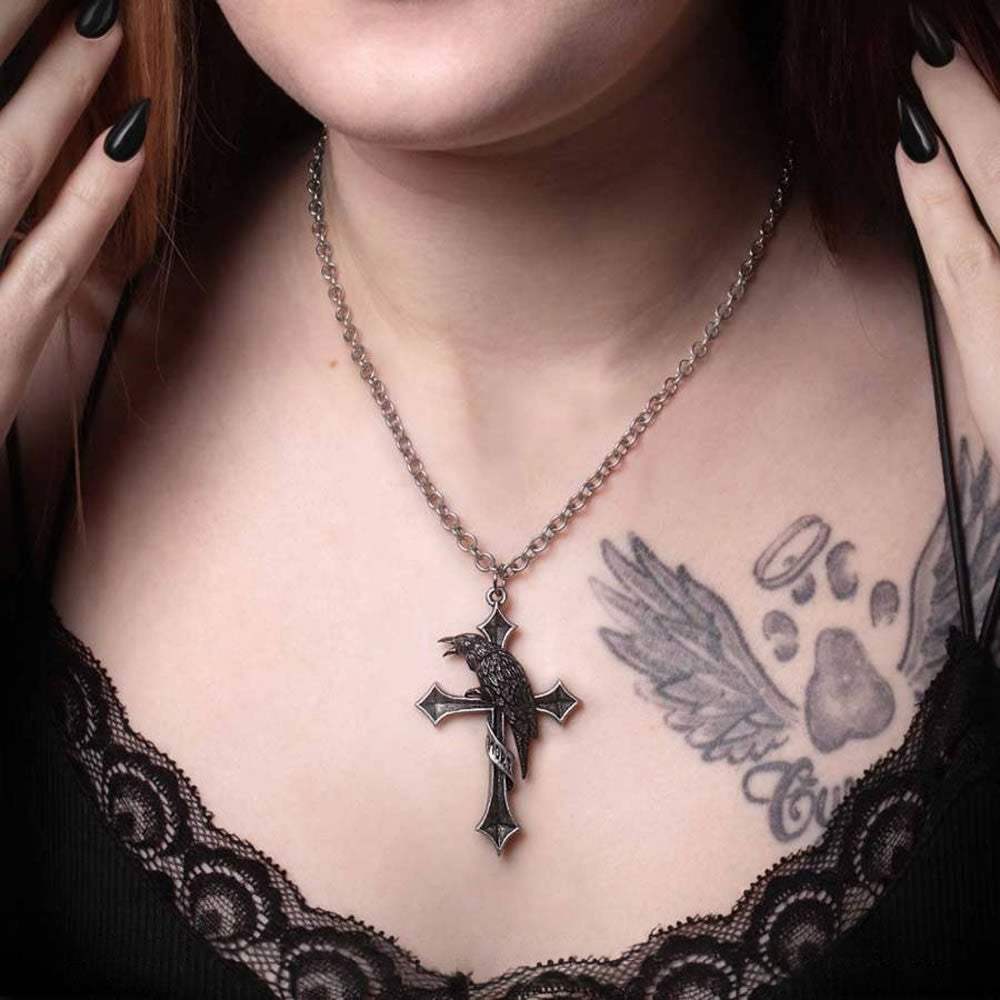Crus Corvis Pendant - Alchemy of England - Flyclothing LLC