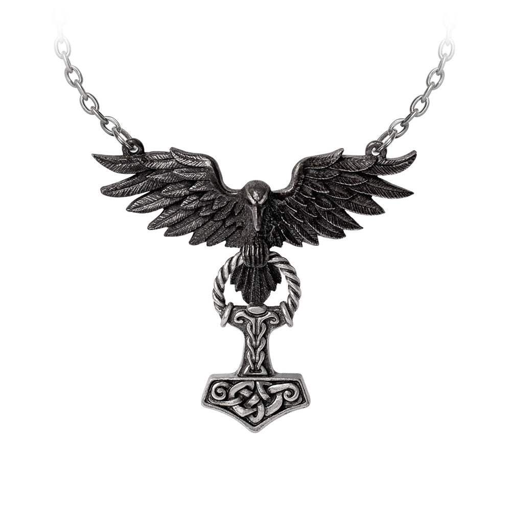 Hrafnhamerr Pendant - Alchemy of England - Flyclothing LLC