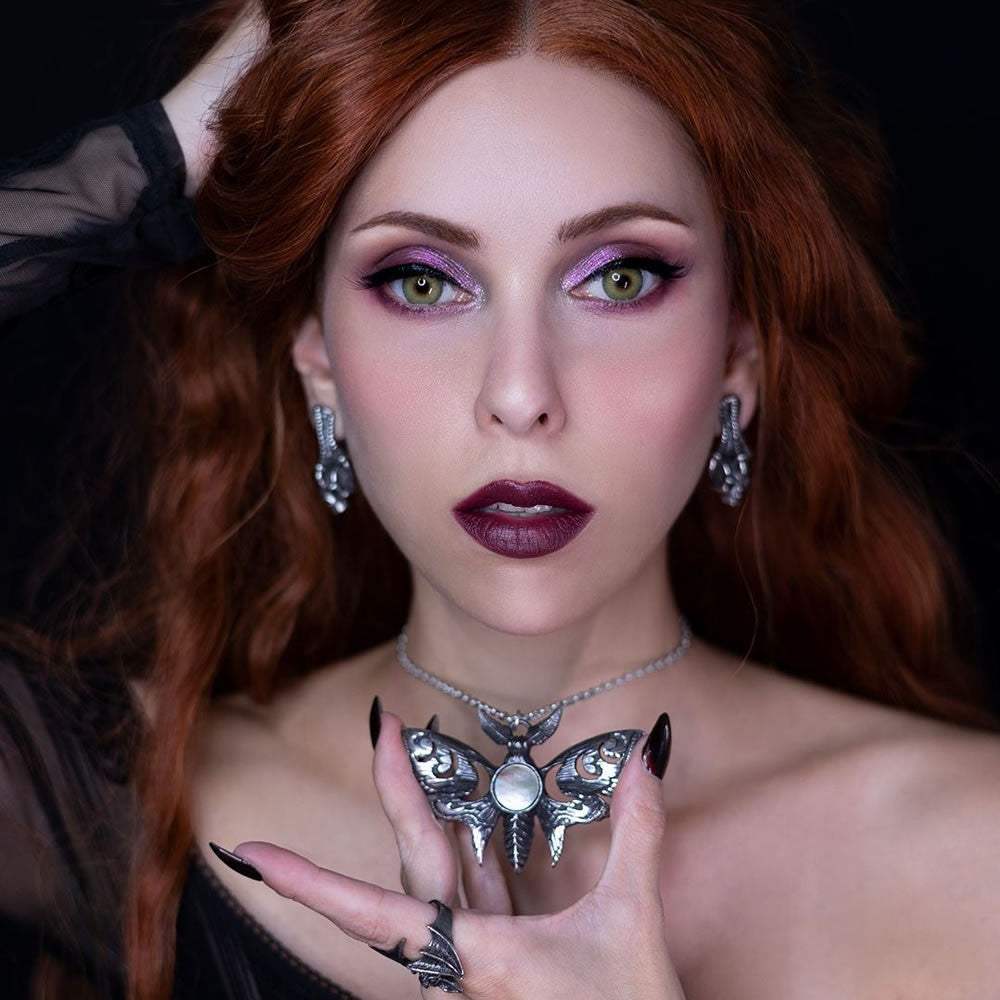 Lunar Moth Necklace - Alchemy of England - Flyclothing LLC
