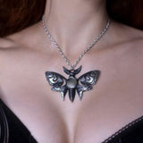 Lunar Moth Necklace - Alchemy of England - Flyclothing LLC