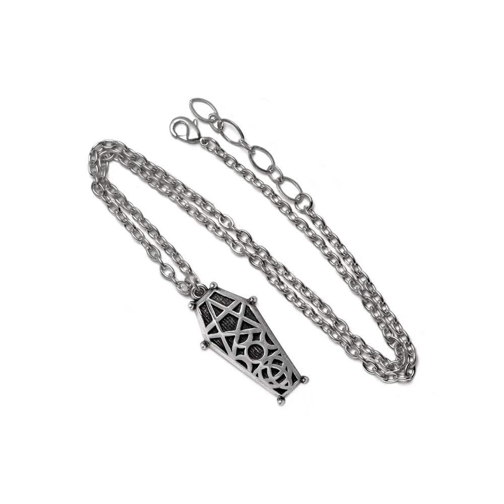 Hex Coffin Pendant - Alchemy of England - Flyclothing LLC